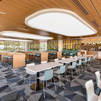 Stretch Ceiling Lighting for Restaurant
