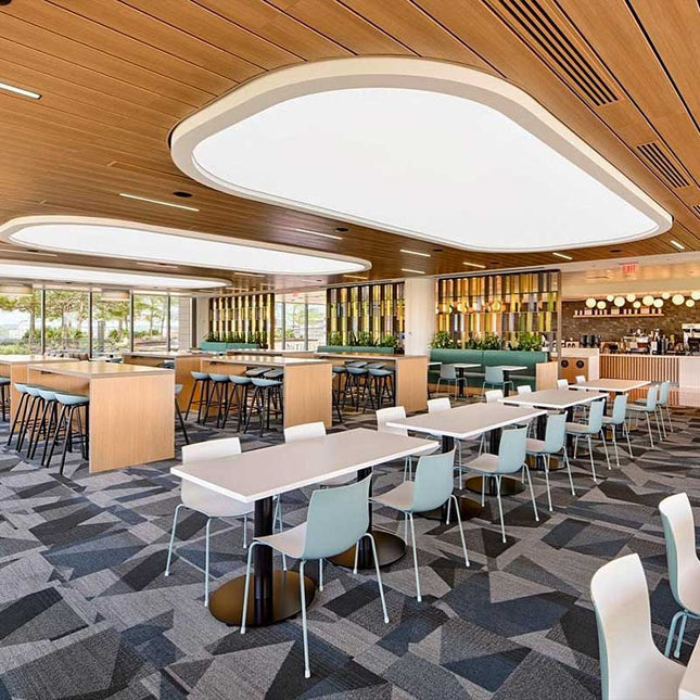 Stretch Ceiling Lighting for Restaurant