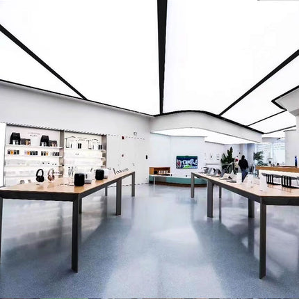 Stretch Ceiling Lighting for Smartphone Store