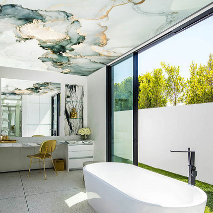 Stretch Ceiling Lighting for Bathroom