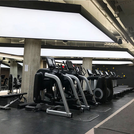 Stretch Ceiling Lighting for Gym