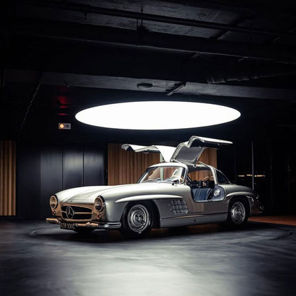 Stretch Ceiling Lighting for Auto 4S Hub