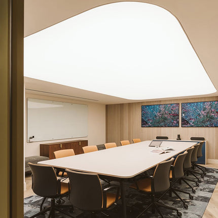 Stretch Ceiling Lighting for Conference Room