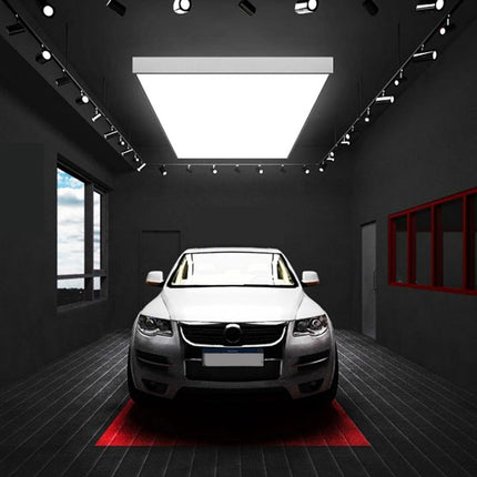 Stretch Ceiling Lighting for Car Wash Shop
