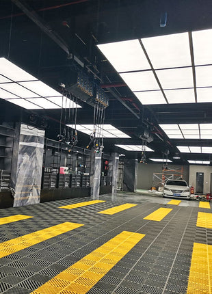 9 Grid Automotive Workshop Light