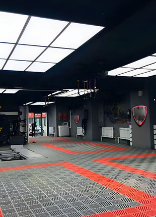 9 Grid Automotive Workshop Light